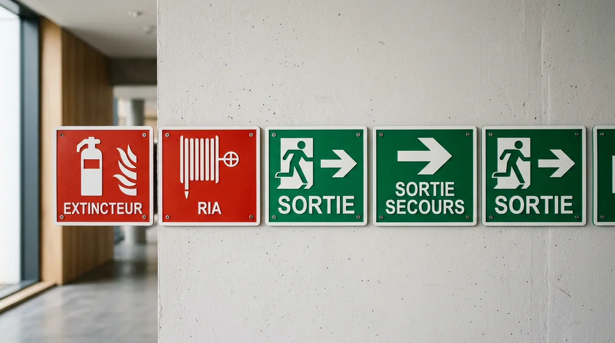 Pictogrammes de sécurité incendie : signification et normes