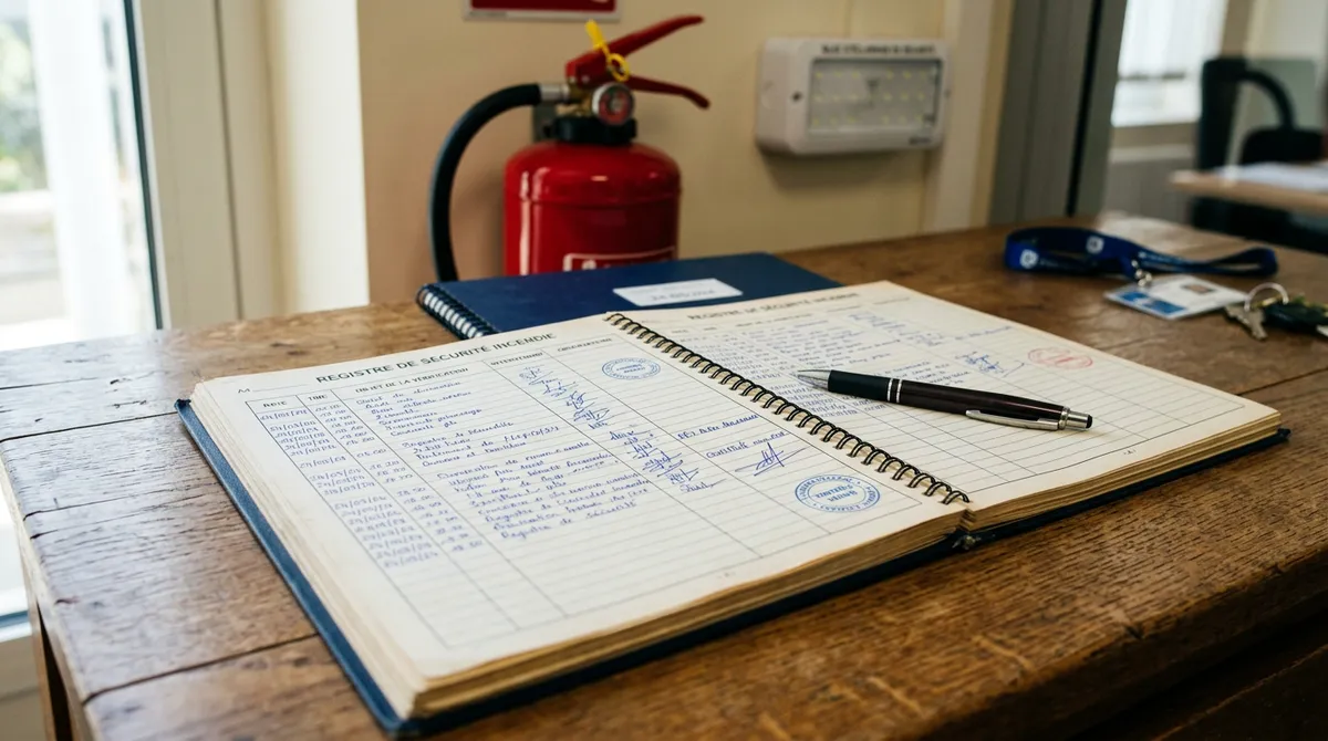 Comment tenir le registre de sécurité incendie